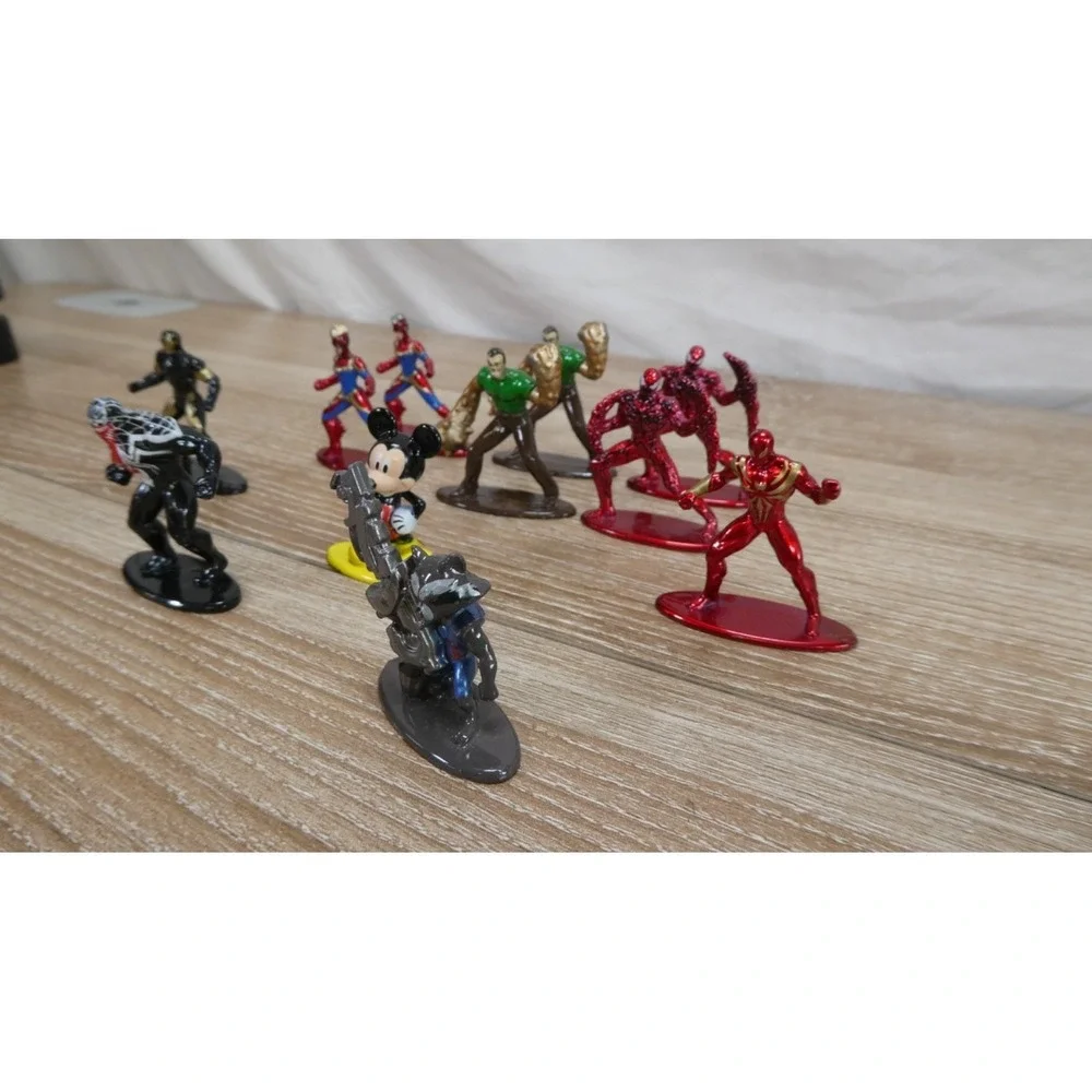 Marvel Figurines Collectable and Mickey Mouse Mix Lot of 11